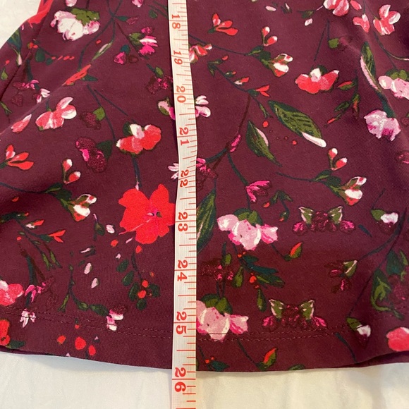 Isaac Mizrahi, floral, peplum top with 3/4 sleeves. Size XS - Picture 7 of 8